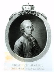 Ritratto di Federico Augusto I (1750-1827), Re di Sassonia